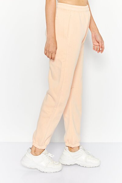 Champion Women Sportswear Fit Brand Logo Training Sweatpants, Peach