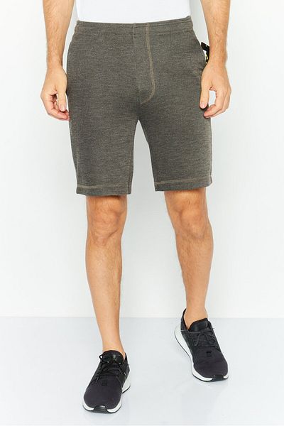 Champion Men Sportswear Fit Solid Outdoor Shorts, Stone Brown