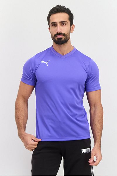 Puma Men Sportswear Fit Short Sleeve Training T-Shirts, Blue