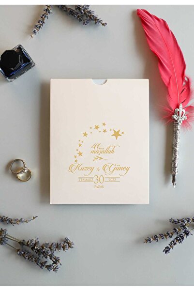 Pixel Davetiye Sünnet Davetiyesi - 50-Adet - 2025 Yeni - Sünnet Davetiye Modelleri - 9201