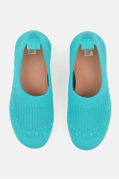 Fitflop حذاء رياضي نسائي من Uberknit سهل الارتداء، بلون النعناع