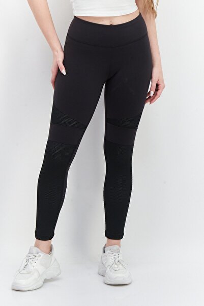 Reebok ملابس رياضية نسائية ضيقة Fit Training Lux 20، أسود