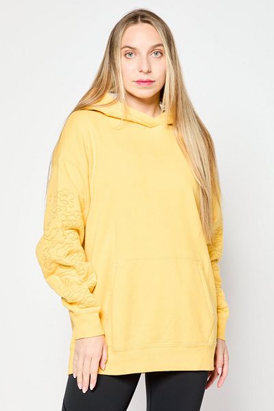 Puma Women Sportswear Fit Hooded Outdoor Sweatshirt, Yellow