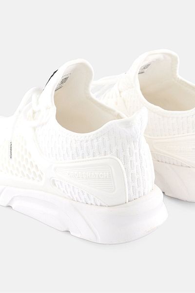 Crosshatch Men Stonerock Lace Up Running Shoes, White