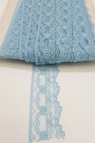 Hayalperest boncuk Blue Swan Lace Baby - Design cu mâneci