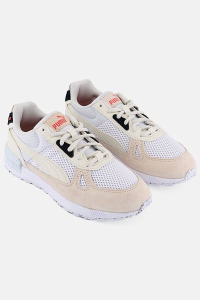 Puma Kids Girl Lace Up Training Shoes, White