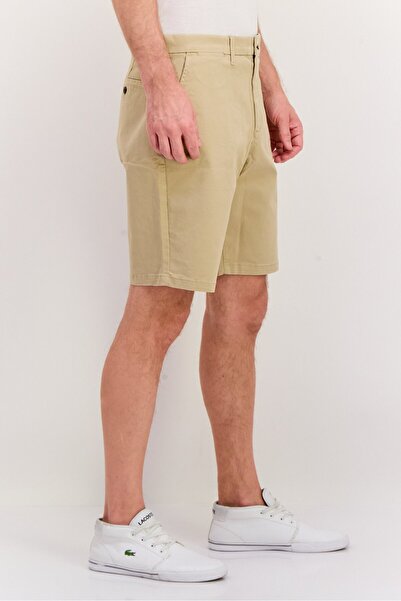 GAP Men Plain 10 Inseam Basic Shorts, Khaki