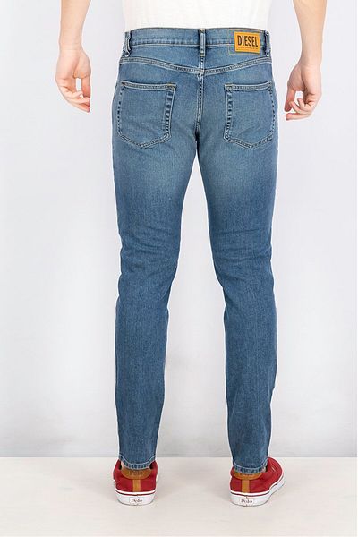 Diesel Men Slim Fit Stretchable Denim Jeans, Blue