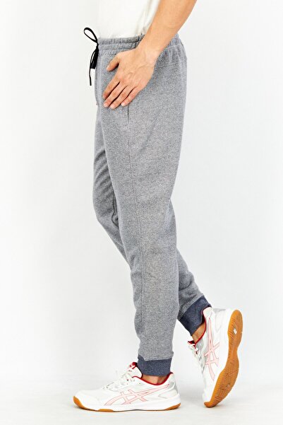 90 Degree Men Regular Fit Plain Sweatpants, Blue