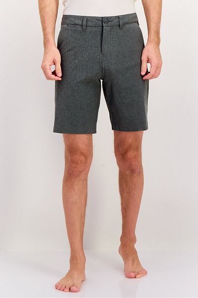 Quiksilver Men Heather Beach Shorts, Grey