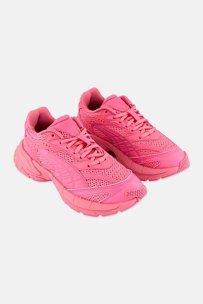 Puma Kids Boy Velophasis Technisch Lace Up Outdoor Shoes, Pink