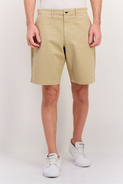GAP Men Plain 10 Inseam Basic Shorts, Khaki