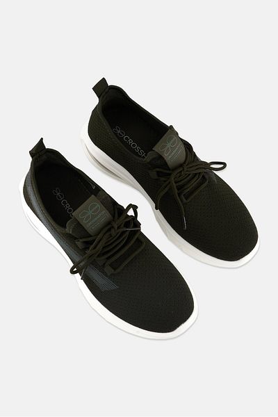Crosshatch Men Zamel Lace Up Outdoors Shoes, Olive