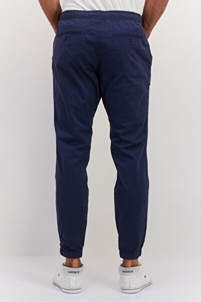 GAP Men Regular Fit Solid Jogger Pants, Navy
