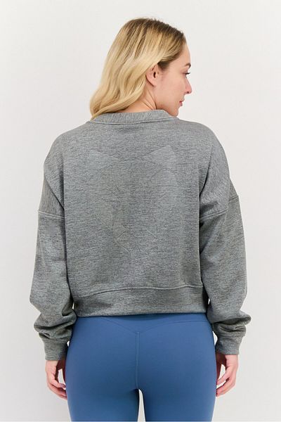 Puma Women Sportswear Fit Long Sleeve Training Sweatshirt, Grey