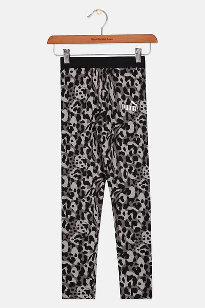 Puma Kids Girl Sportswear Animal Print Legging, Multicolor
