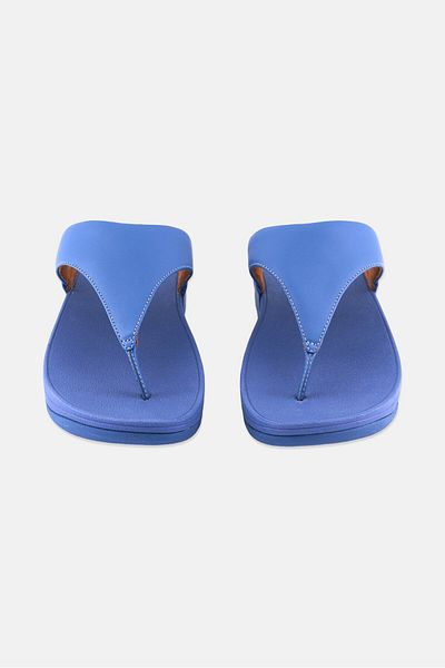 Fitflop Womens Lulu Glitter Slip On Sandals, Sail Blue