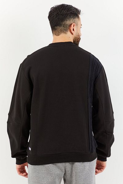 Puma Men Regular Fit Training Sweatshirt, Black
