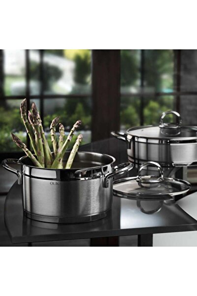 OLİKA ŞİRA 8 PARÇA ÇELİK TENCERE SETİ