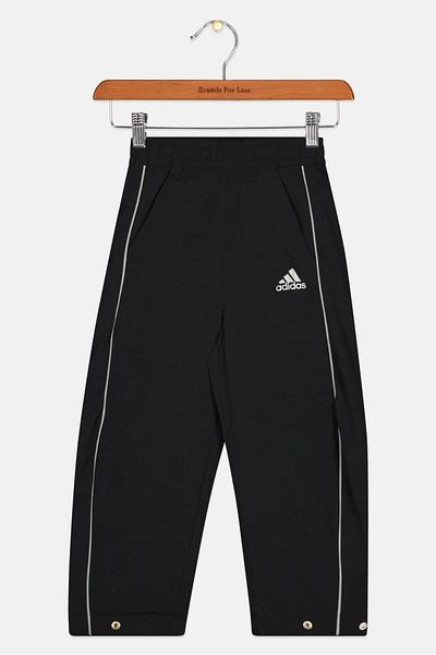 adidas بنطال تدريب رياضي ملائم للأولاد، أسود