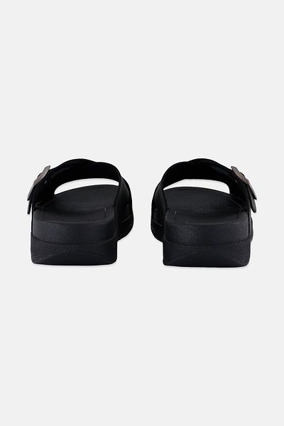Fitflop Men Nubuck Slip On Slides, Black