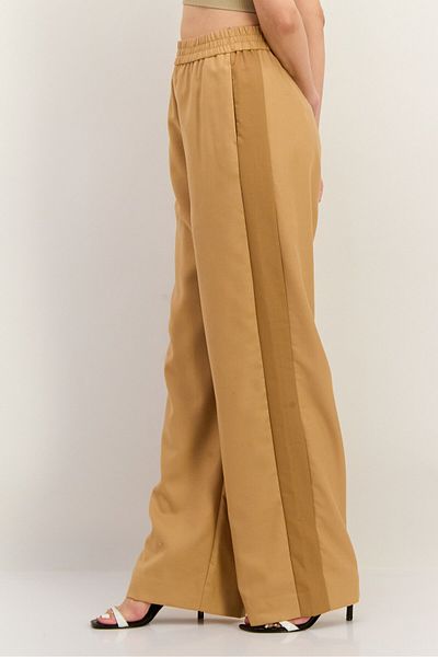 Gant Women Regular Fit Strength Leg Plain Pants, Tan