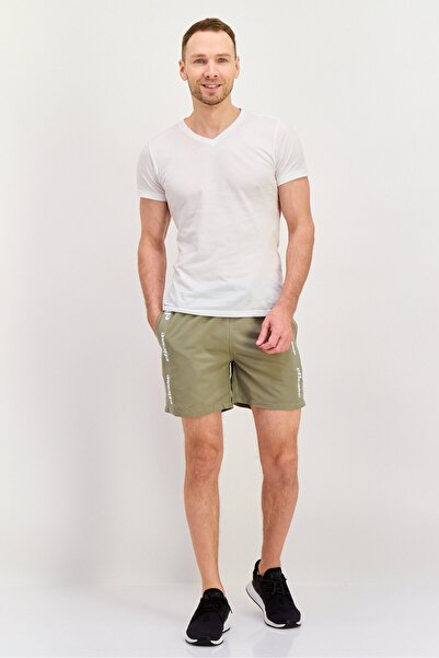 Ellesse Men Sportswear Fit Brand Logo Training Shorts, Khaki