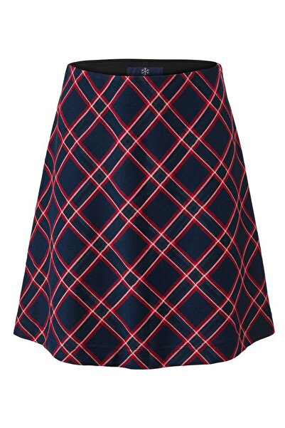 Tchibo Women Plaid Mini Skirt, Multicolor