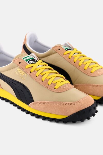 Puma Men Fast Rider Lace Up Running Shoes, Multicolor