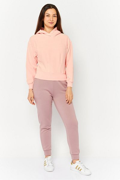 Champion Women Sportswear Fit Long Sleeve Outdoor Sweatshirts, Coral Pink