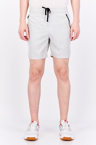 RBX Men Sportswear Fit 7 Inseam Training Shorts, Grey