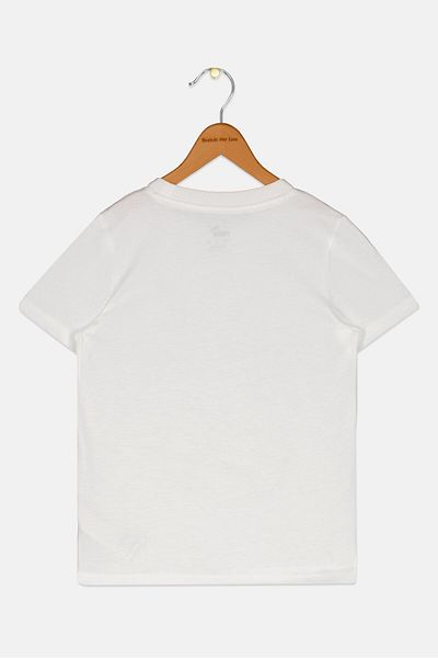 Puma Kids Boy Short Sleeve Outdoor T Shirt, White