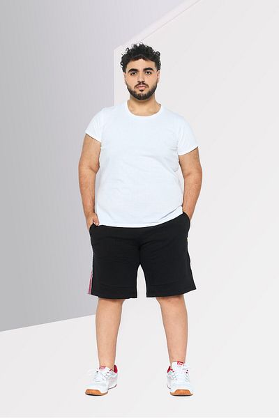 Scuderia Ferrari Men Brand Logo Basic Short, Black