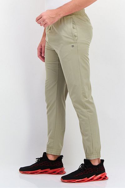 Layer 8 Men Sportswear Fit Running Sweatpants, Khaki