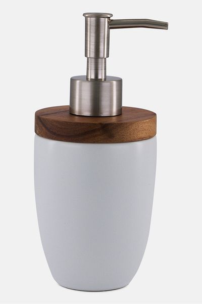Muy Mucho Soap Dispenser , White
