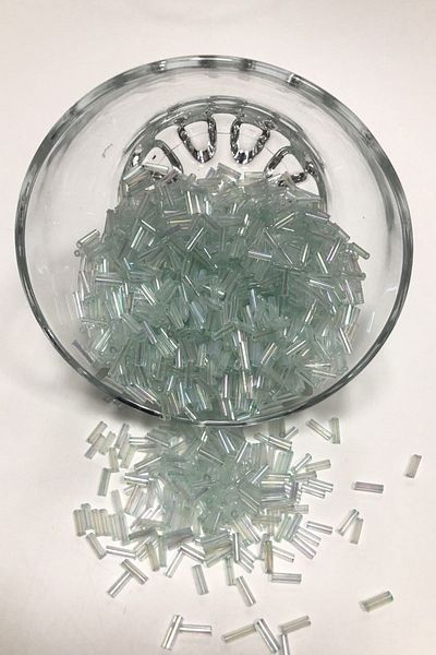 Hayalperest boncuk 5 mm Light Gray Pipe Beads