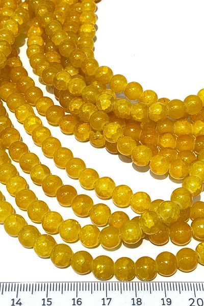 Hayalperest boncuk Γυάλινες χάντρες με μοτίβο 8 mm