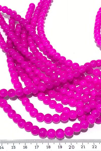 Hayalperest boncuk Patterned String Glass Beads 8 Mm