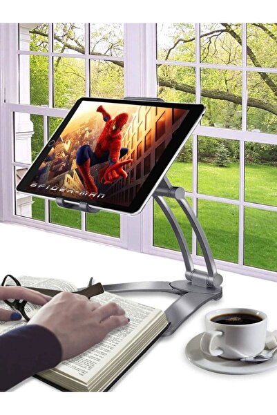 Özasya AVM 360 Derece Dönebilen Mutfak Masaüstü Telefon Tablet Tutucu Ayarlan...