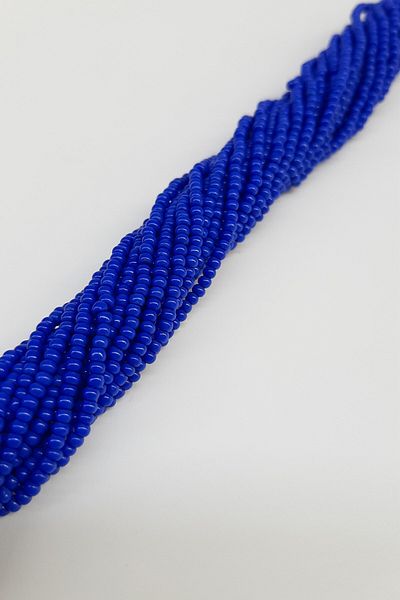 Hayalperest boncuk Dark Blue Matte String Sand Bead