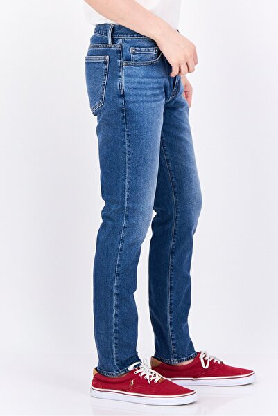 GAP Men Slim Fit Wash Stretchable Denim, Blue