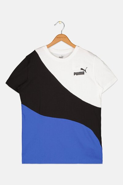 Puma Kids Boy Sportswear Fit Training T Shirt, Black