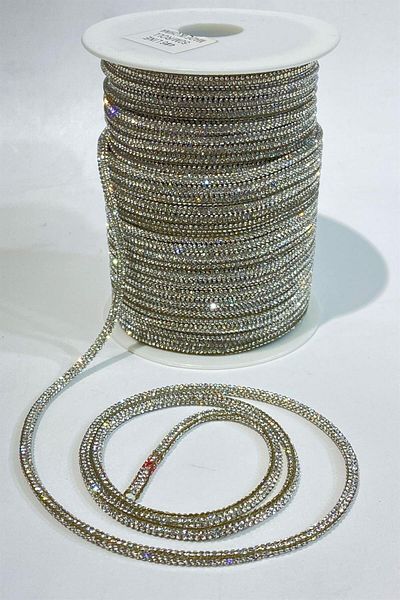 Hayalperest boncuk Silver Stone Detailed Full Pipe Strip