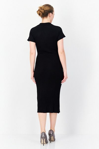 French Connection Woman Plain Midi Dress, Black