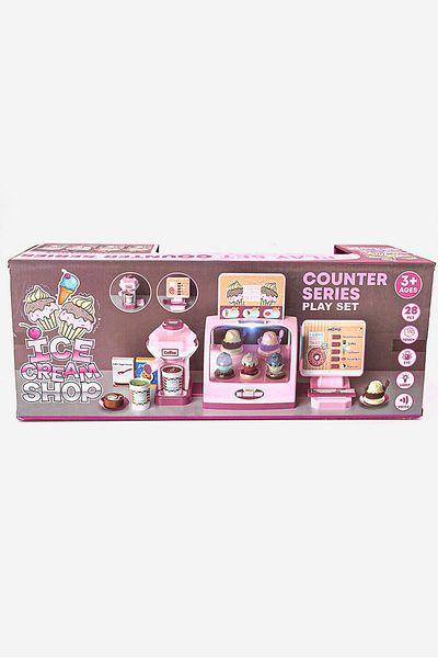 Toy Chef Counter Set Ice Cream Shop.pink