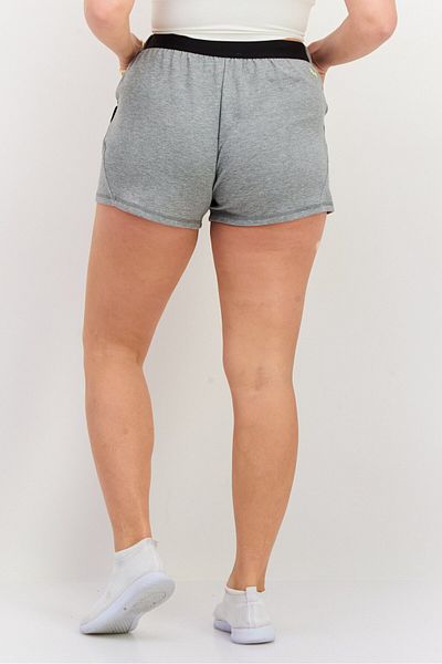Puma Women Sportswear Fit Training Sweat Shorts, Light Grey
