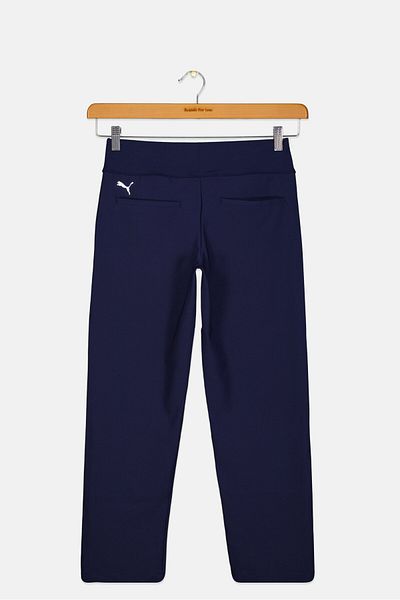 Puma Kids Girl Pull On Training Leggings, Navy