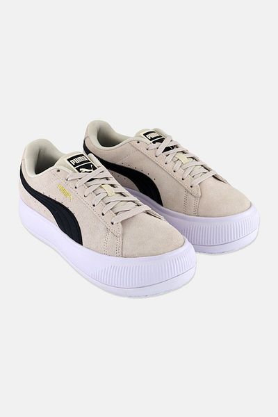 Puma Women Marshmallow Lace Up Outdoor Shoes, Cream