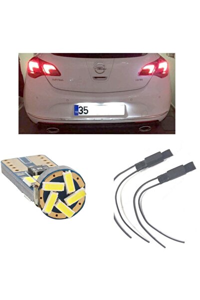 Erlight Opel Astra J Uyumlu Led Plaka Aydınlatma Seti