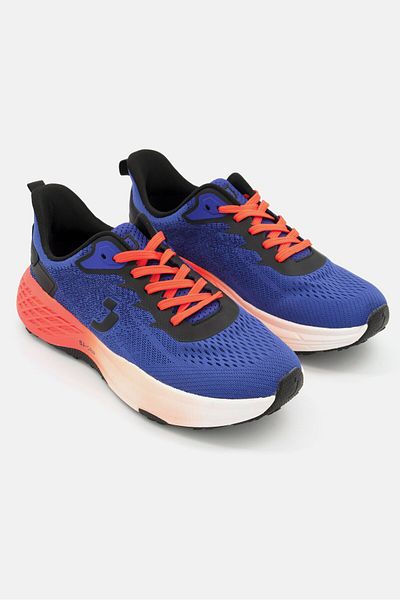Safety jogger Men Lace Up Running Shoes, Blue